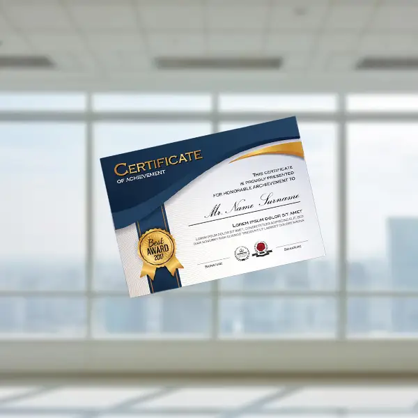Certificado